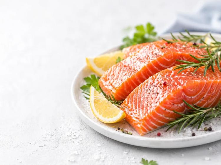 Fresh salmon